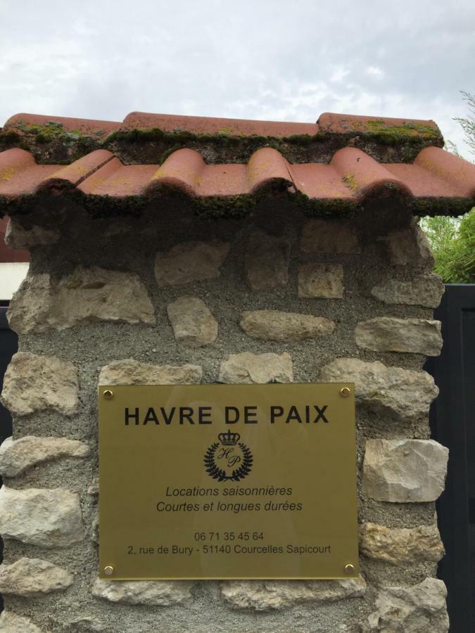 Courcelles-SapicourtUn Havre De Paixアパートメント エクステリア 写真